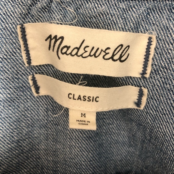 Madewell Classic Jean Jacket M - Picture 3 of 4